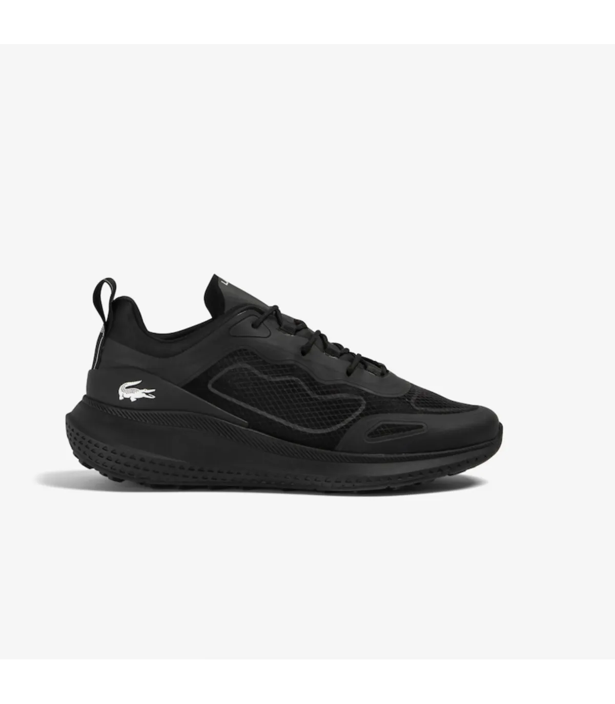 LACOSTE  ZAPATILLAS PARA HOMBRE NEGRAS  ACTIVE 4851 TELA