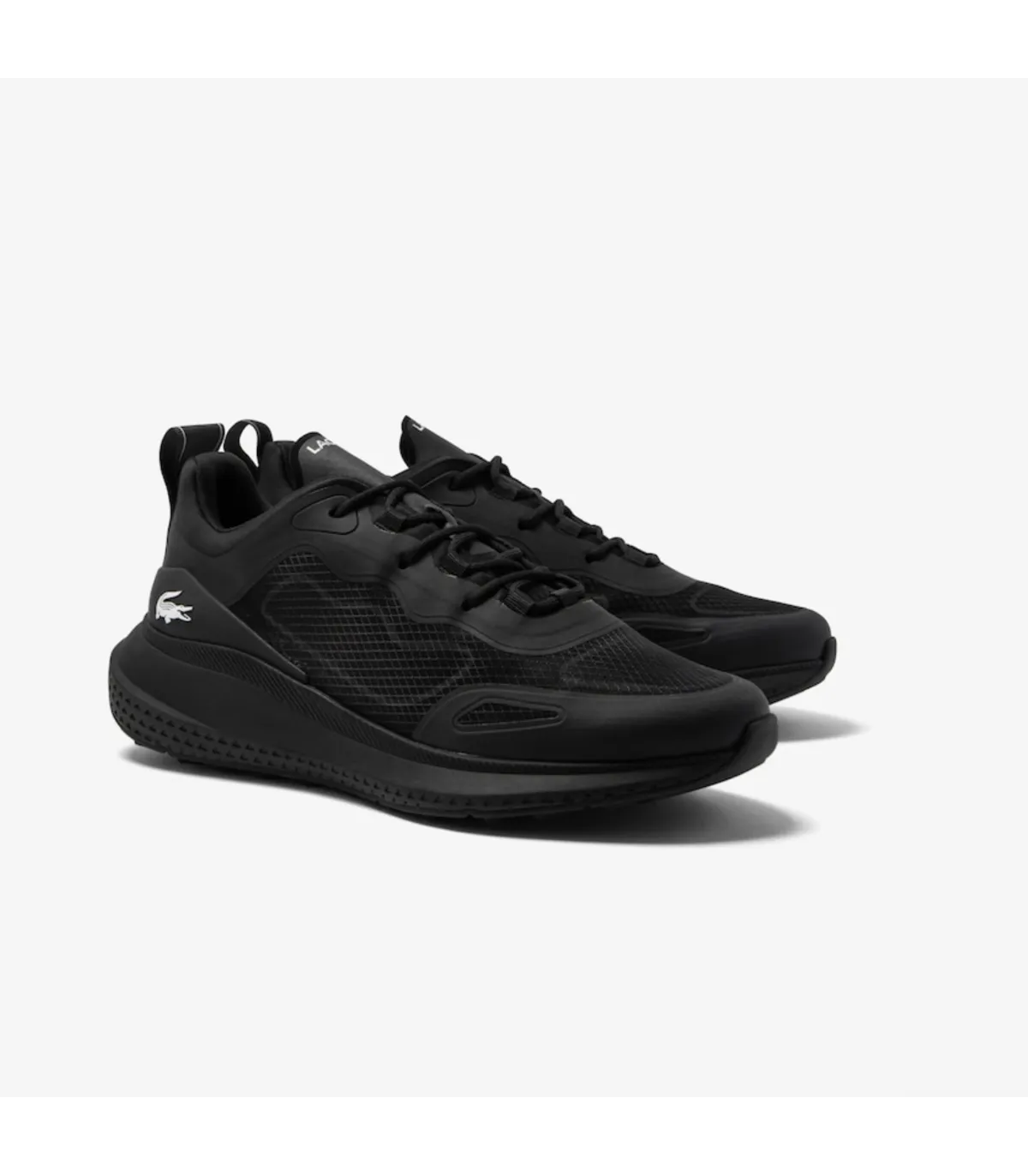 LACOSTE  ZAPATILLAS PARA HOMBRE NEGRAS  ACTIVE 4851 TELA