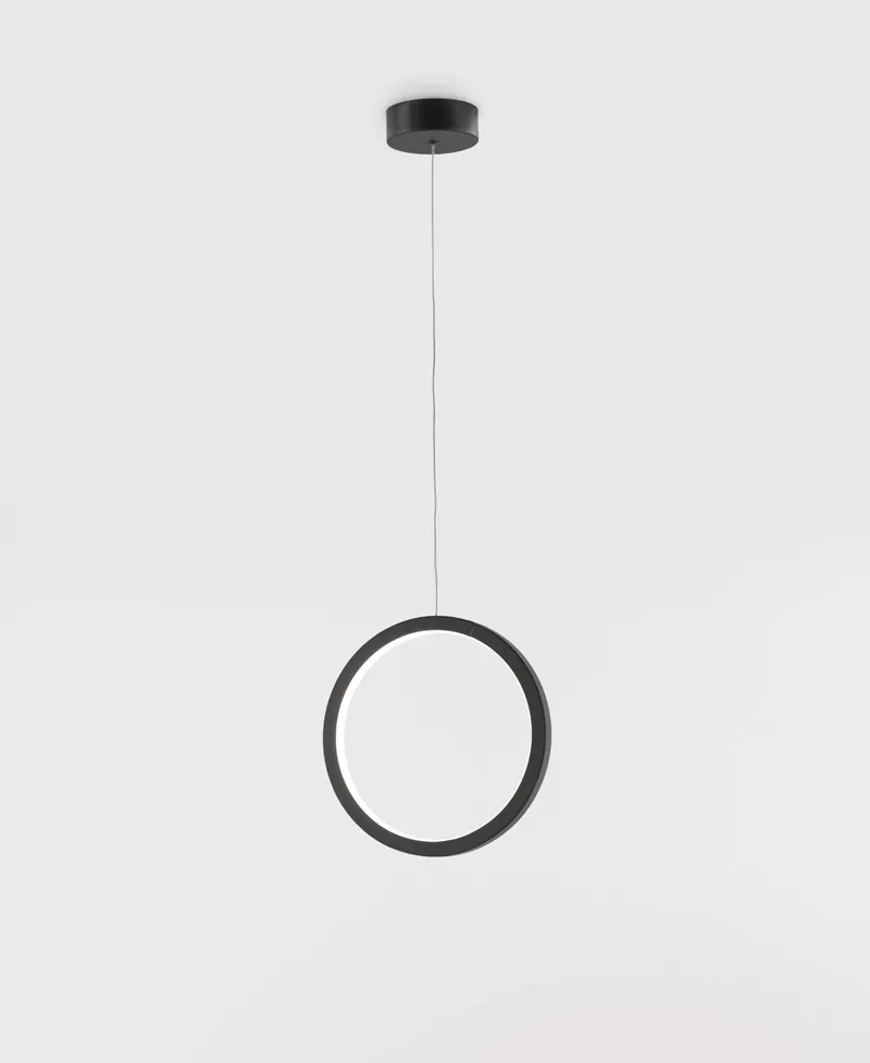 Lampara Colgante Circ Negro 30Ø AROMAS del Campo