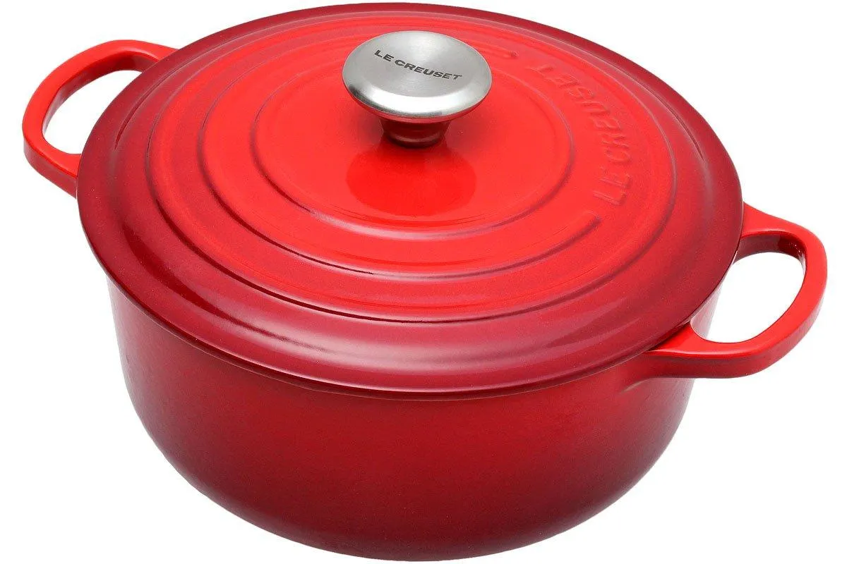 LE CREUSET CAZUELA  COCOTTE 20CM, 2,4L ROJO