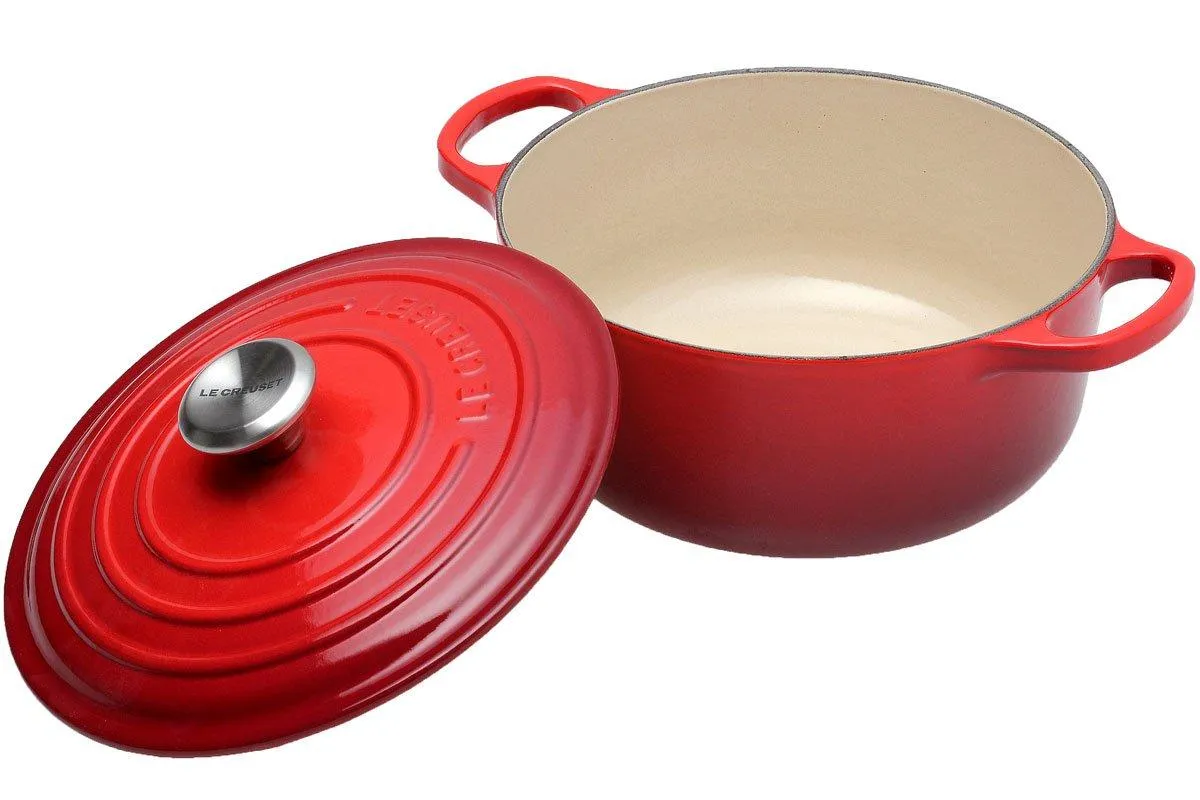 LE CREUSET CAZUELA  COCOTTE 20CM, 2,4L ROJO
