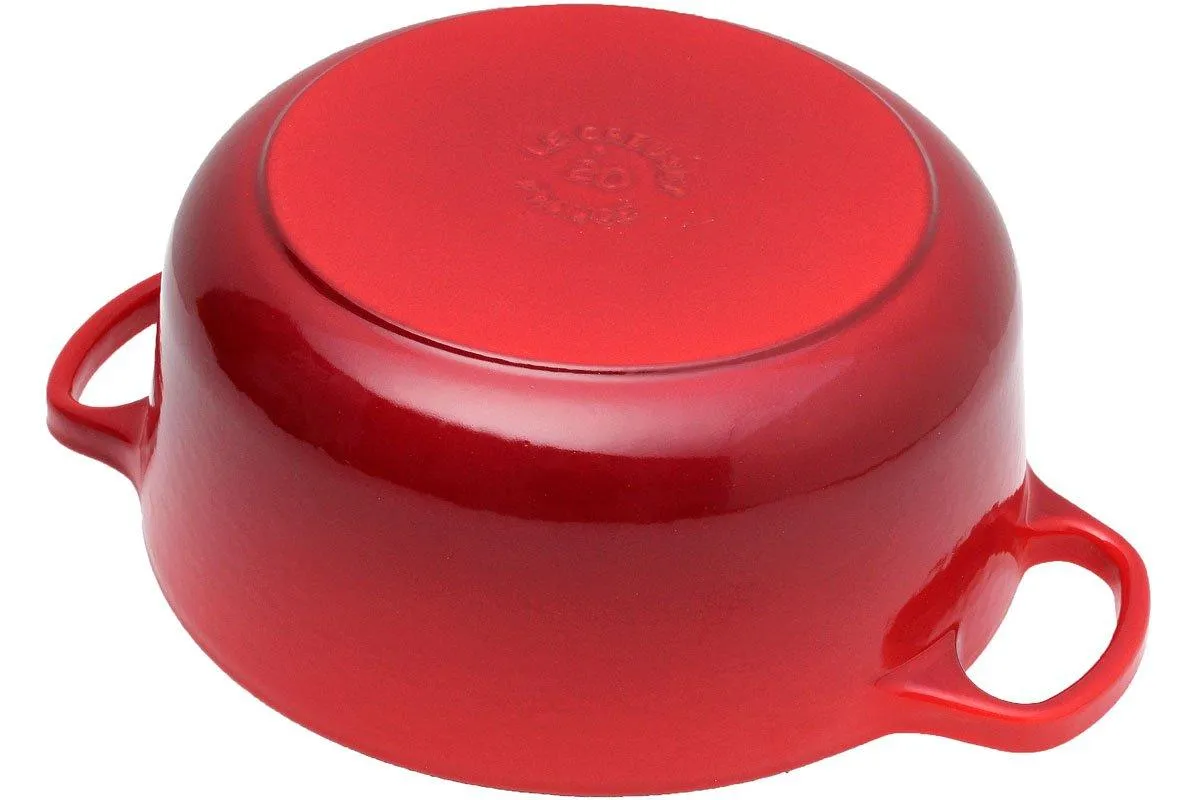 LE CREUSET CAZUELA  COCOTTE 20CM, 2,4L ROJO