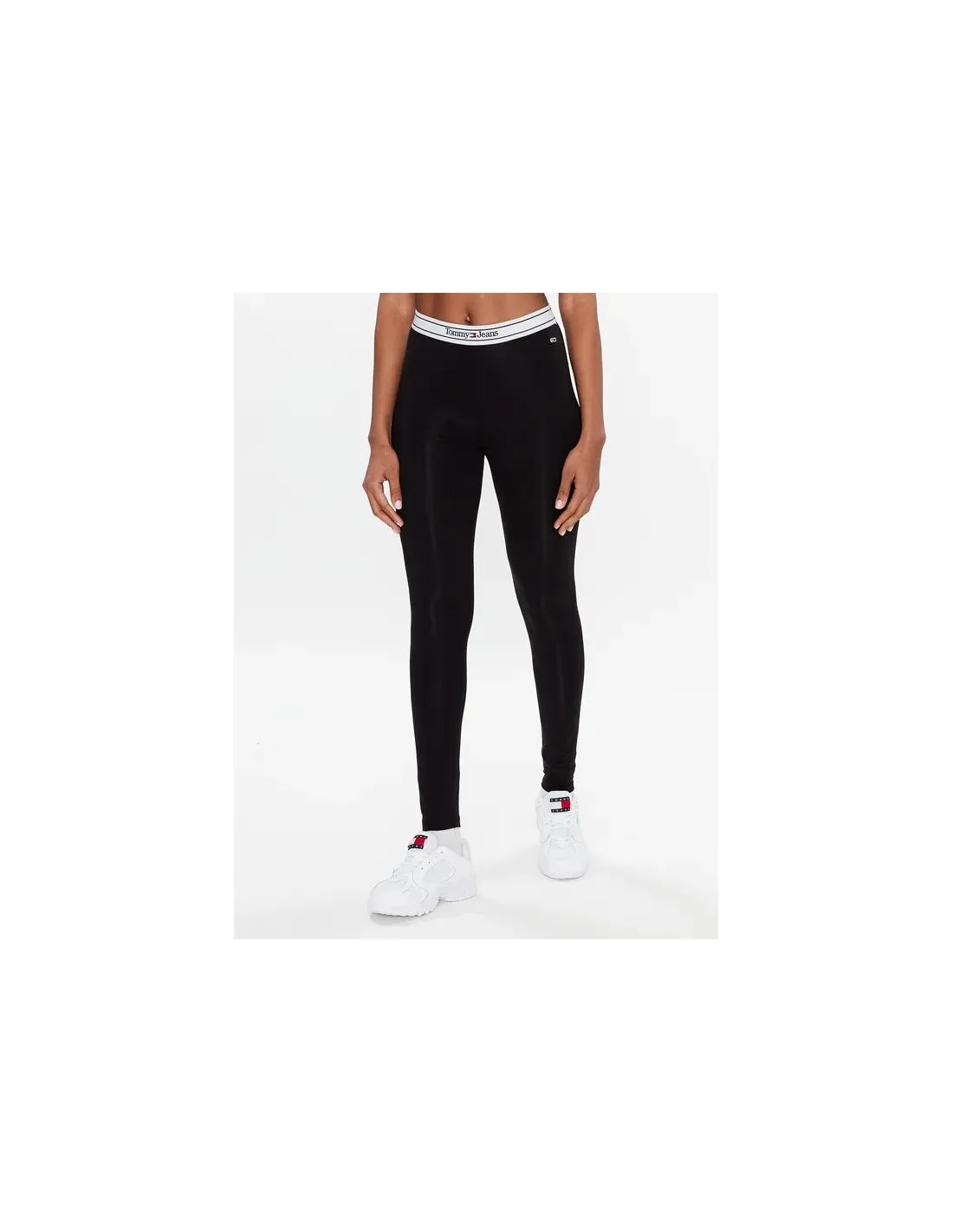 Leggings con logo en la cintura de Tommy Jeans