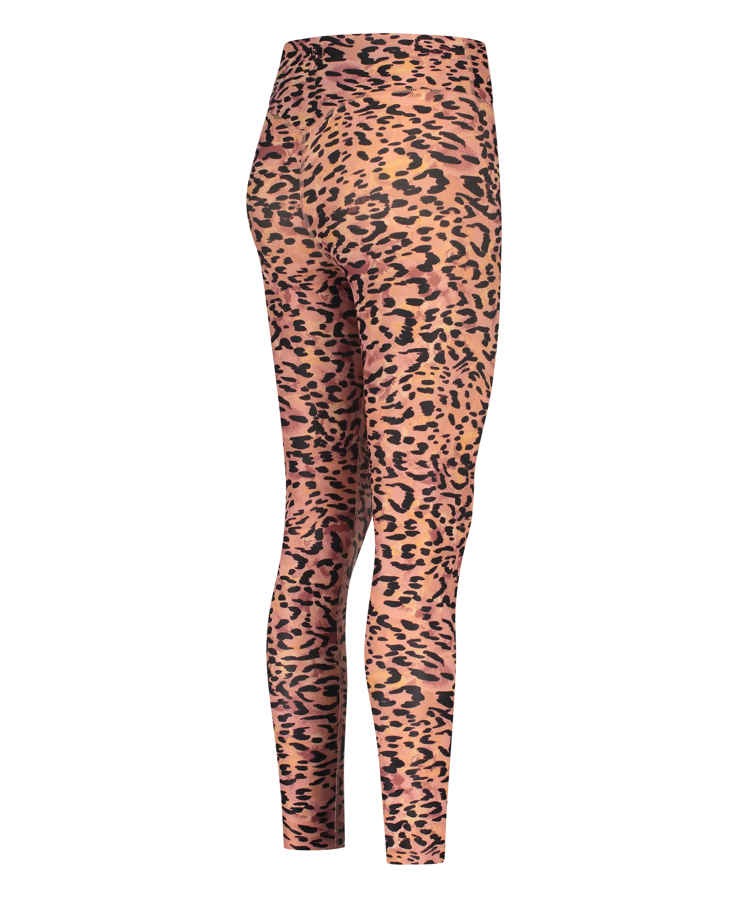 LEGGINGS DEPORTIVOS CON ESTAMPADO DE Y CINTURA ALTA HKMX  ROSA