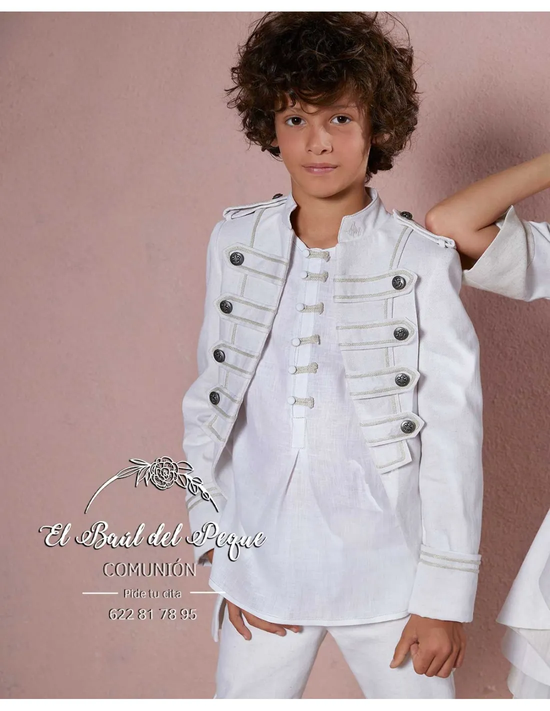Levita Tiziano y Pantalón Henry Comunión Hortensia Maeso 2024