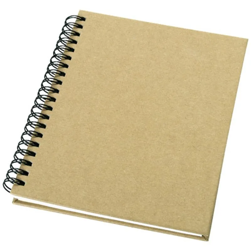 Libreta espiral de papel reciclado Mendel