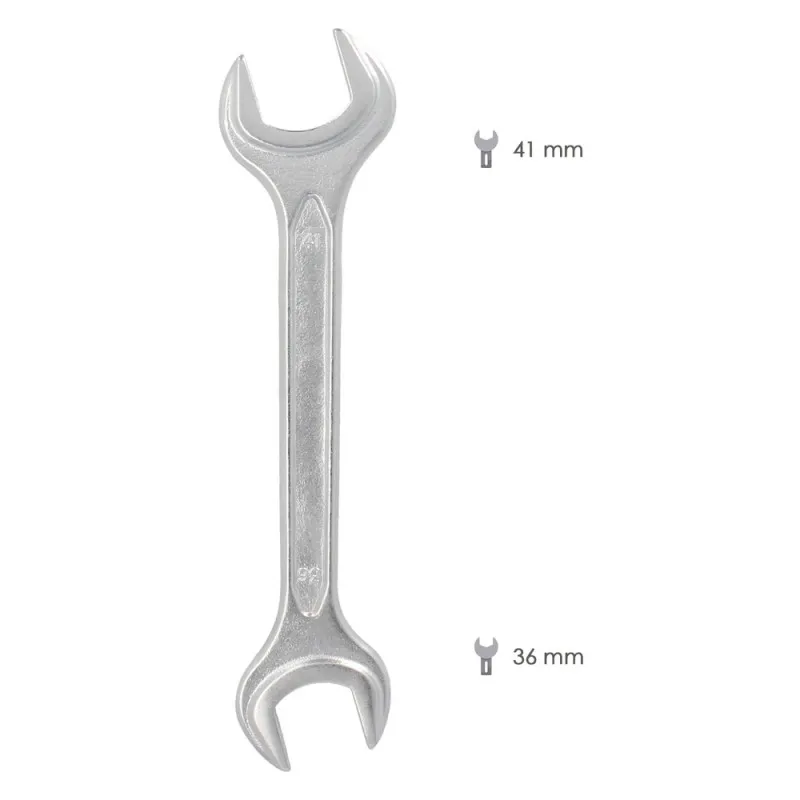 Llave Fija Plus Acero Cromo Vanadio 36x41 DIN 3110. Llave Fija, Llave Fija Doble