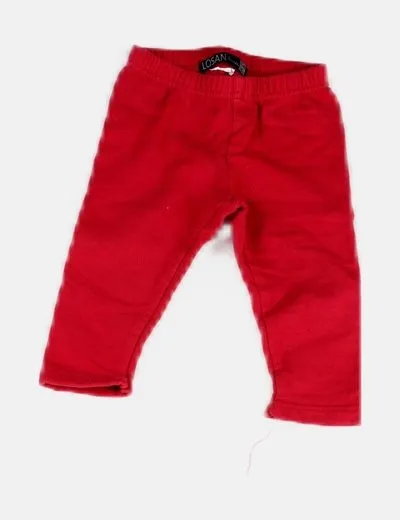 Losan Pantalón rojo elástico