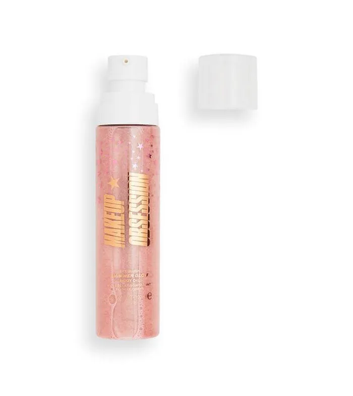 MAKEUP OBSESSION  ACEITE PARA EL CUERPO SHIMMER GLOW  SHY BLUSH