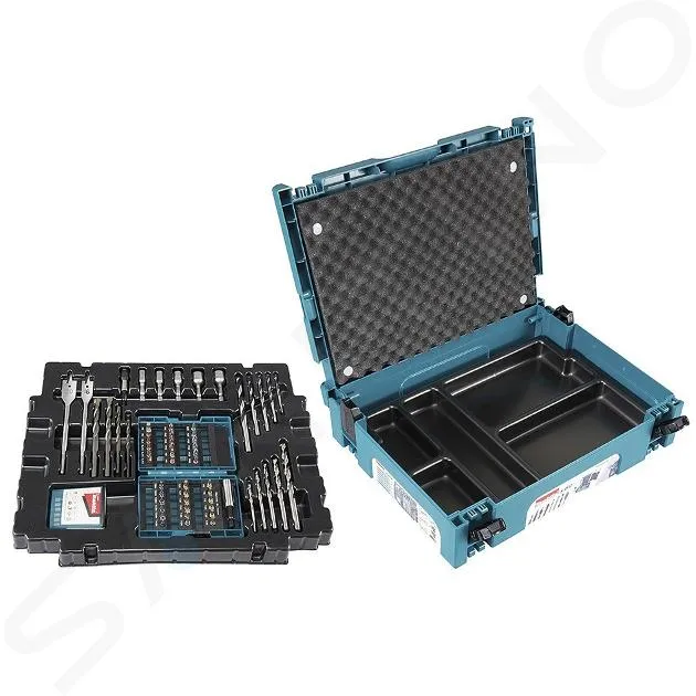 MAKITA HERRAMIENTAS  JUEGO DE BROCAS Y TALADROS DE 69 PIEZAS B49638