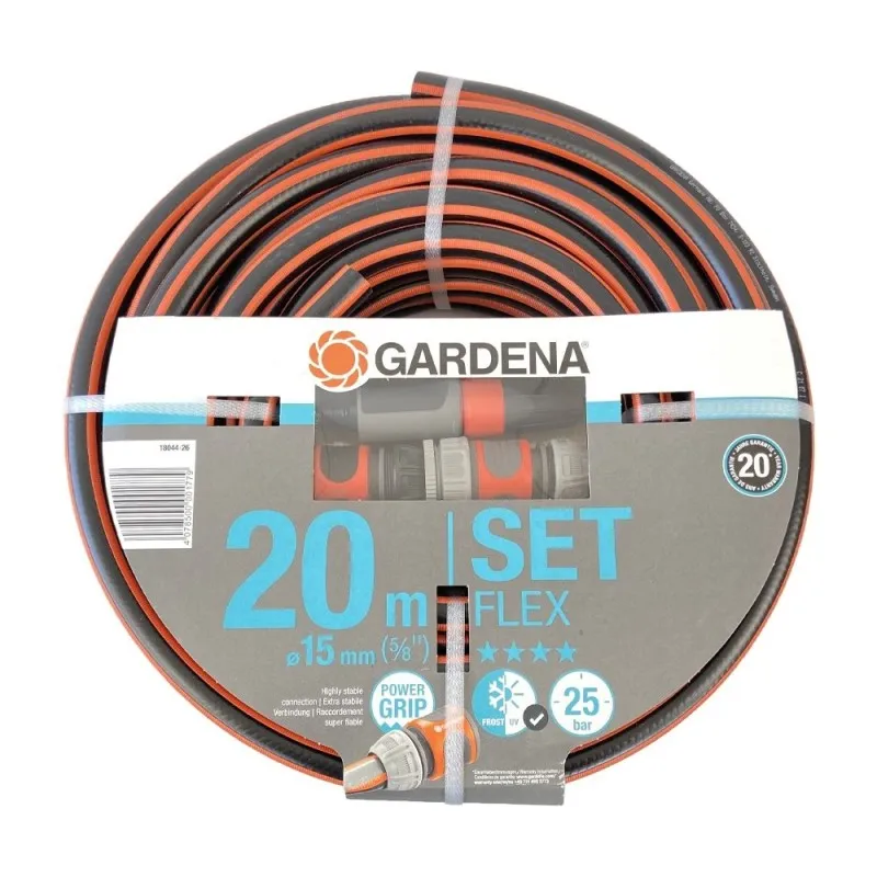 Manguera Comfort Flex Gardena con accesorios