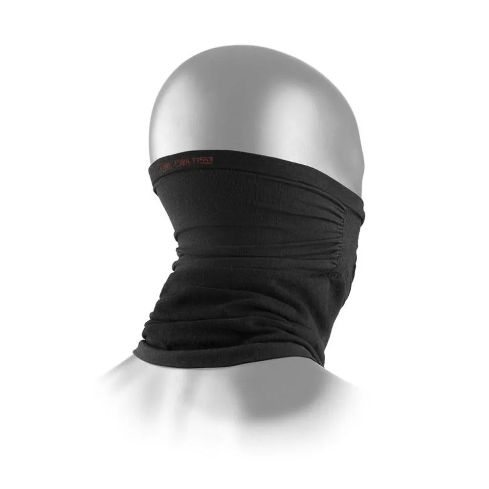Mascarilla higiénica reutilizable Faz Warm negro
