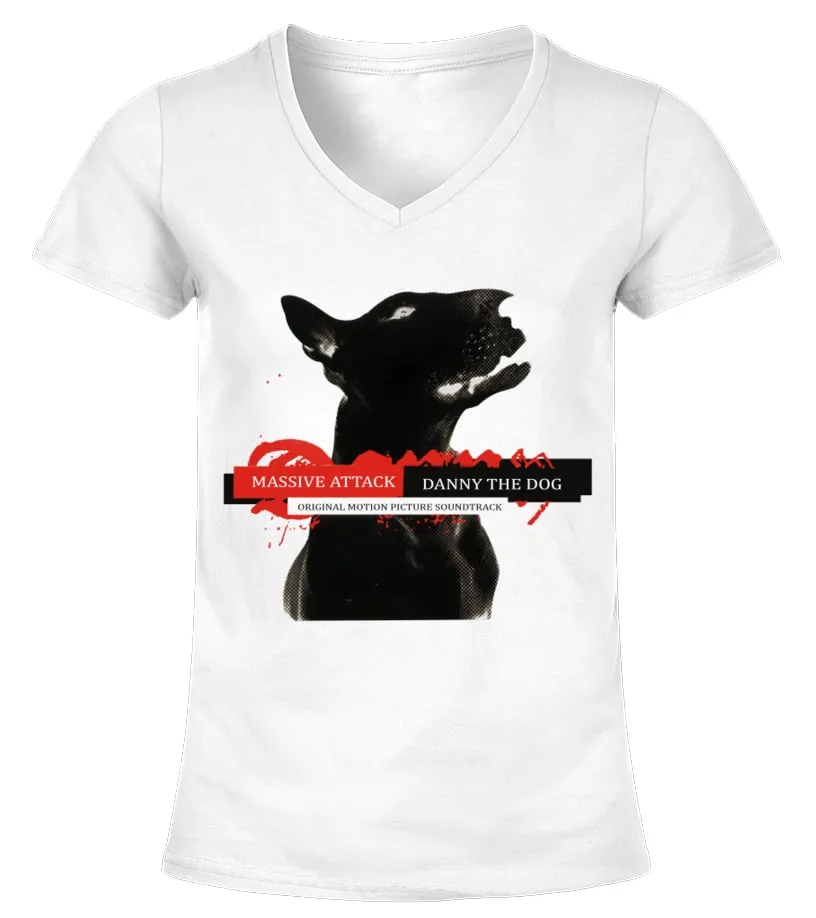 Massive Attack 8 WT Camiseta cuello pico Mujer