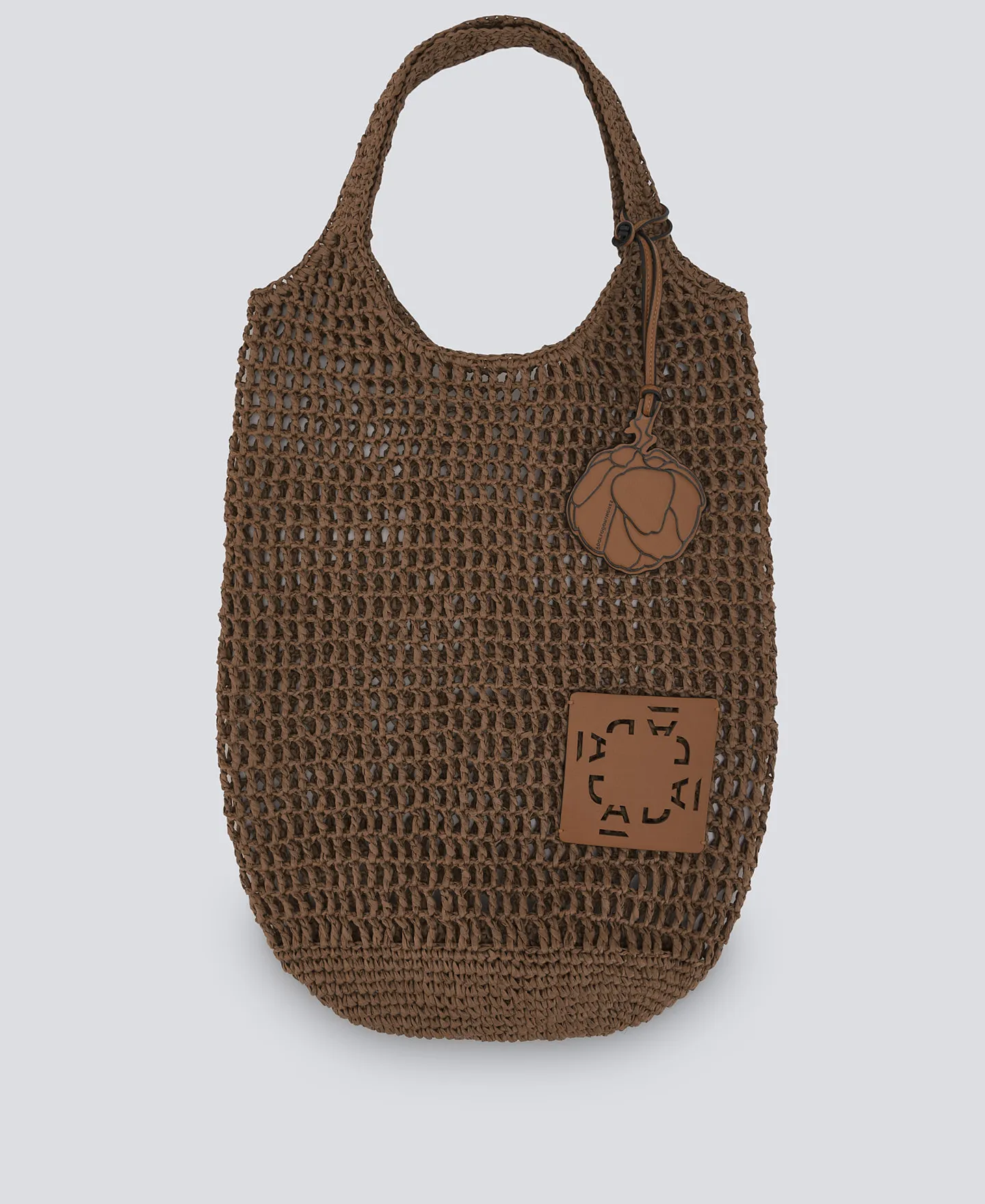 Maxi bolso de crochet hecho a mano mujer