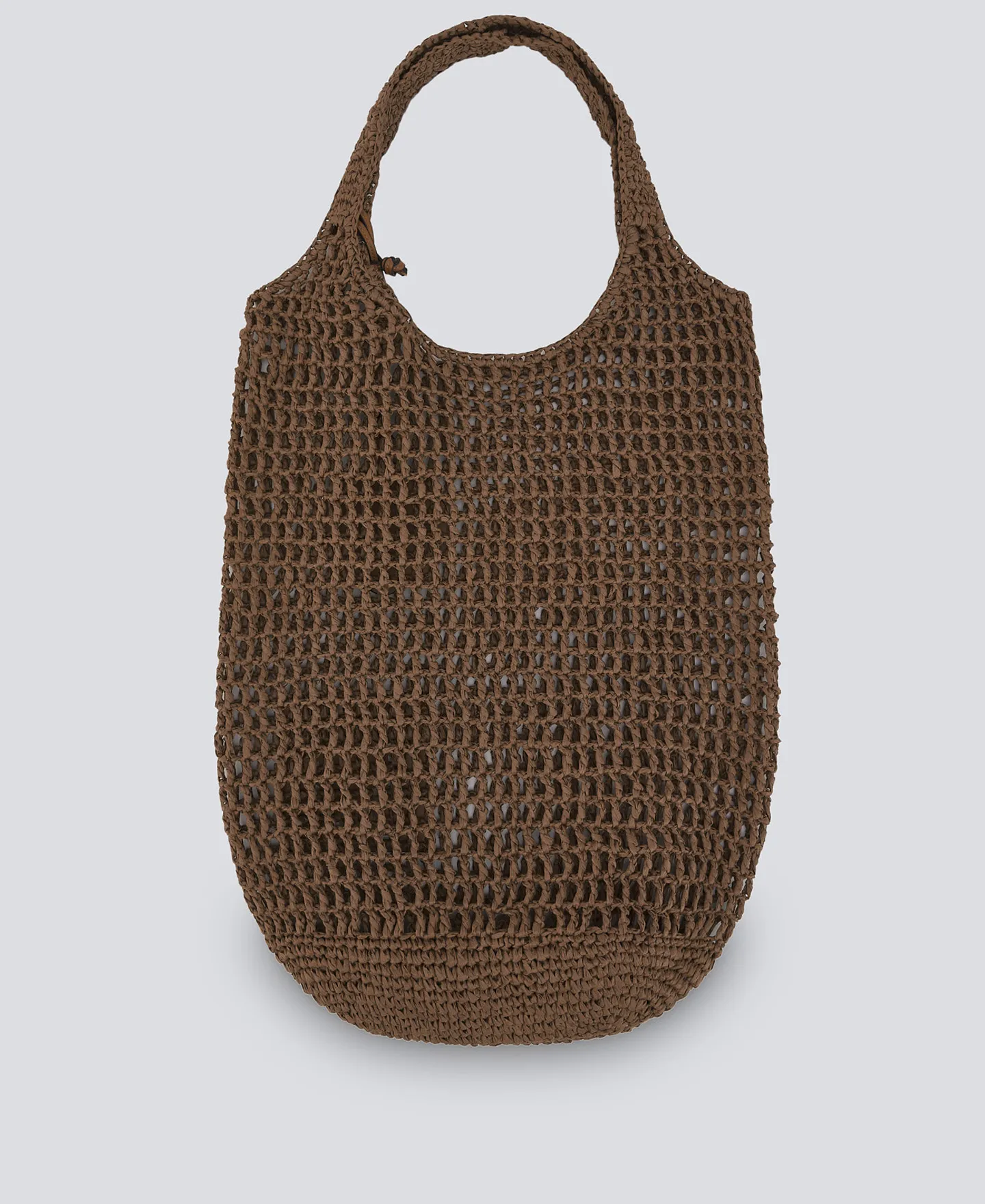Maxi bolso de crochet hecho a mano mujer