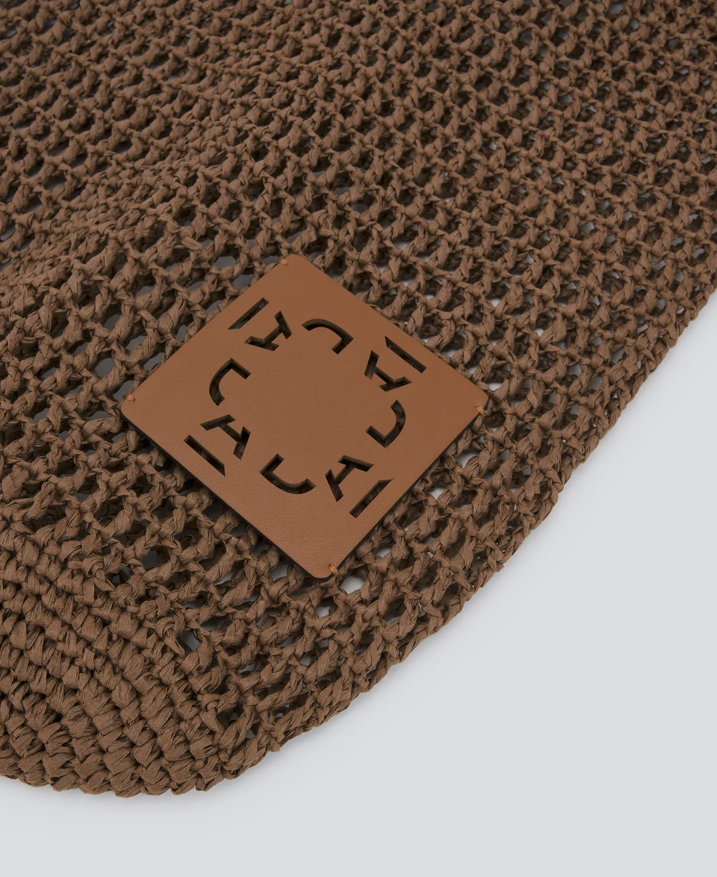 Maxi bolso de crochet hecho a mano mujer