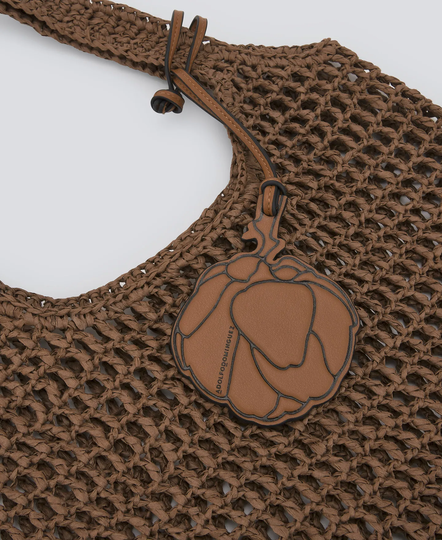 Maxi bolso de crochet hecho a mano mujer