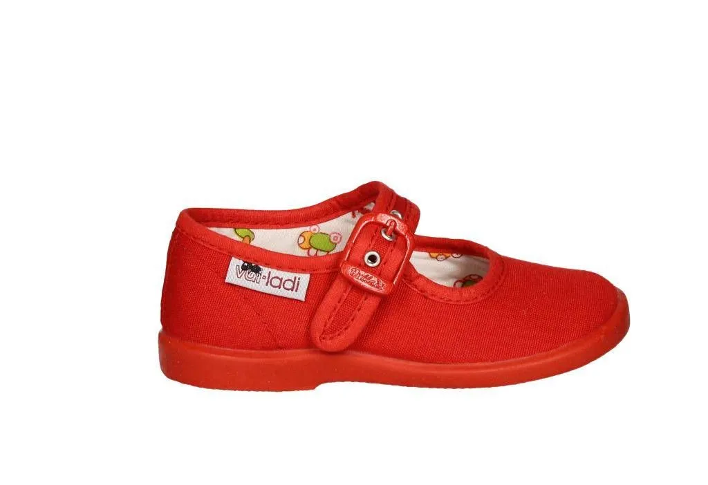 Mercedes Lona Rojo Hebilla