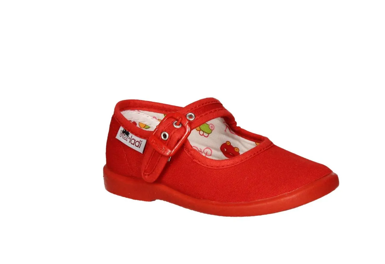Mercedes Lona Rojo Hebilla
