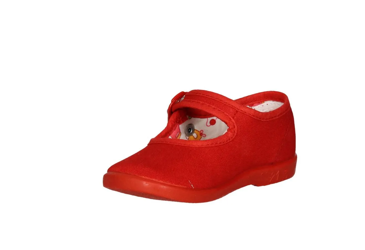 Mercedes Lona Rojo Hebilla