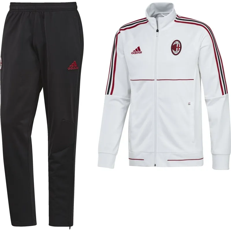 Milán chándal banquillo Blanco 2017/18 Adidas