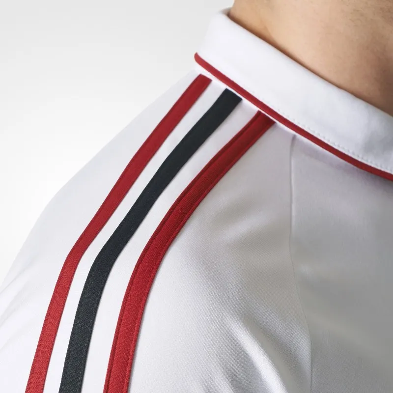 Milán polo representación blanco 2017/18 Adidas