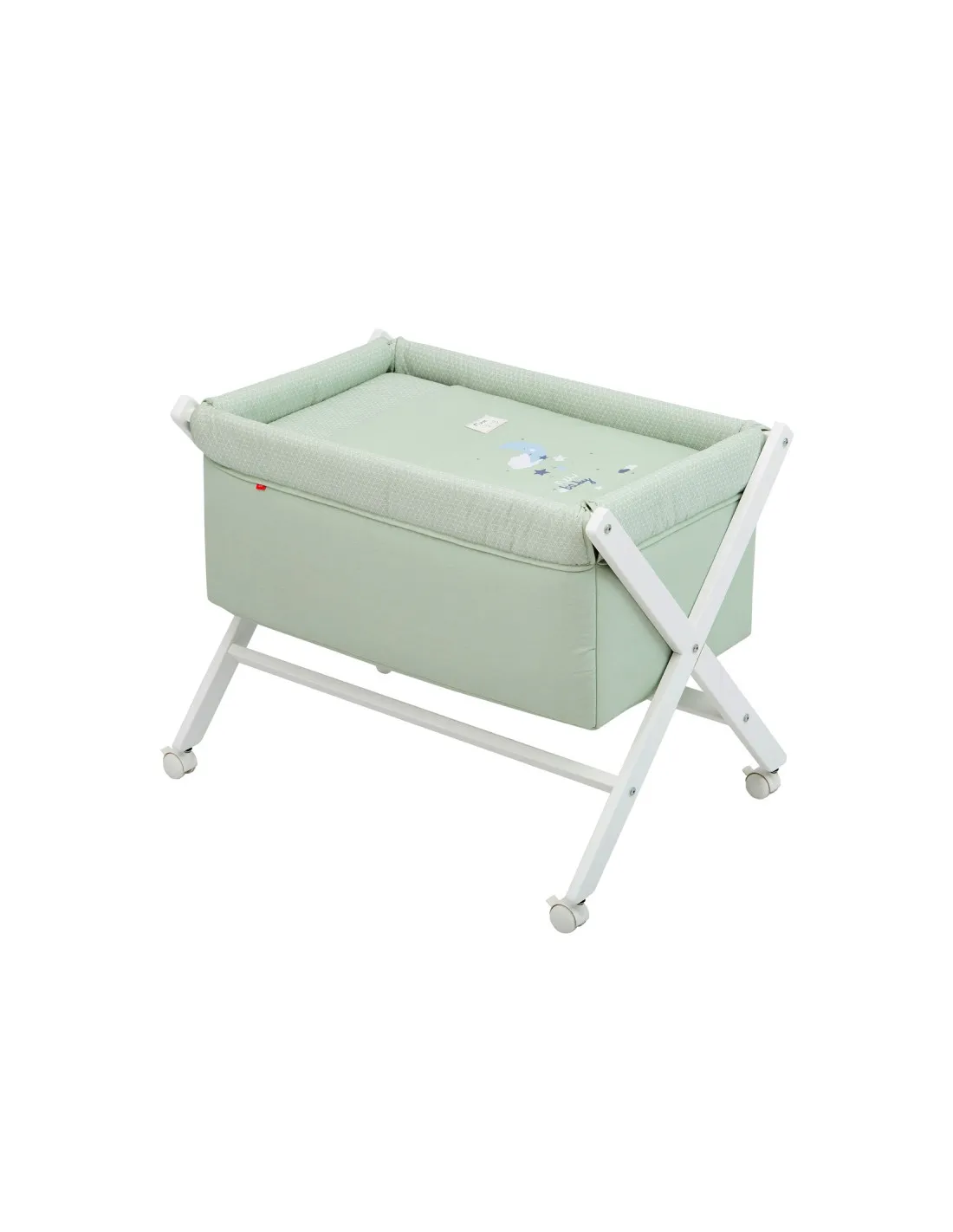 Minicuna tijera Be Moon verde de Cambrass