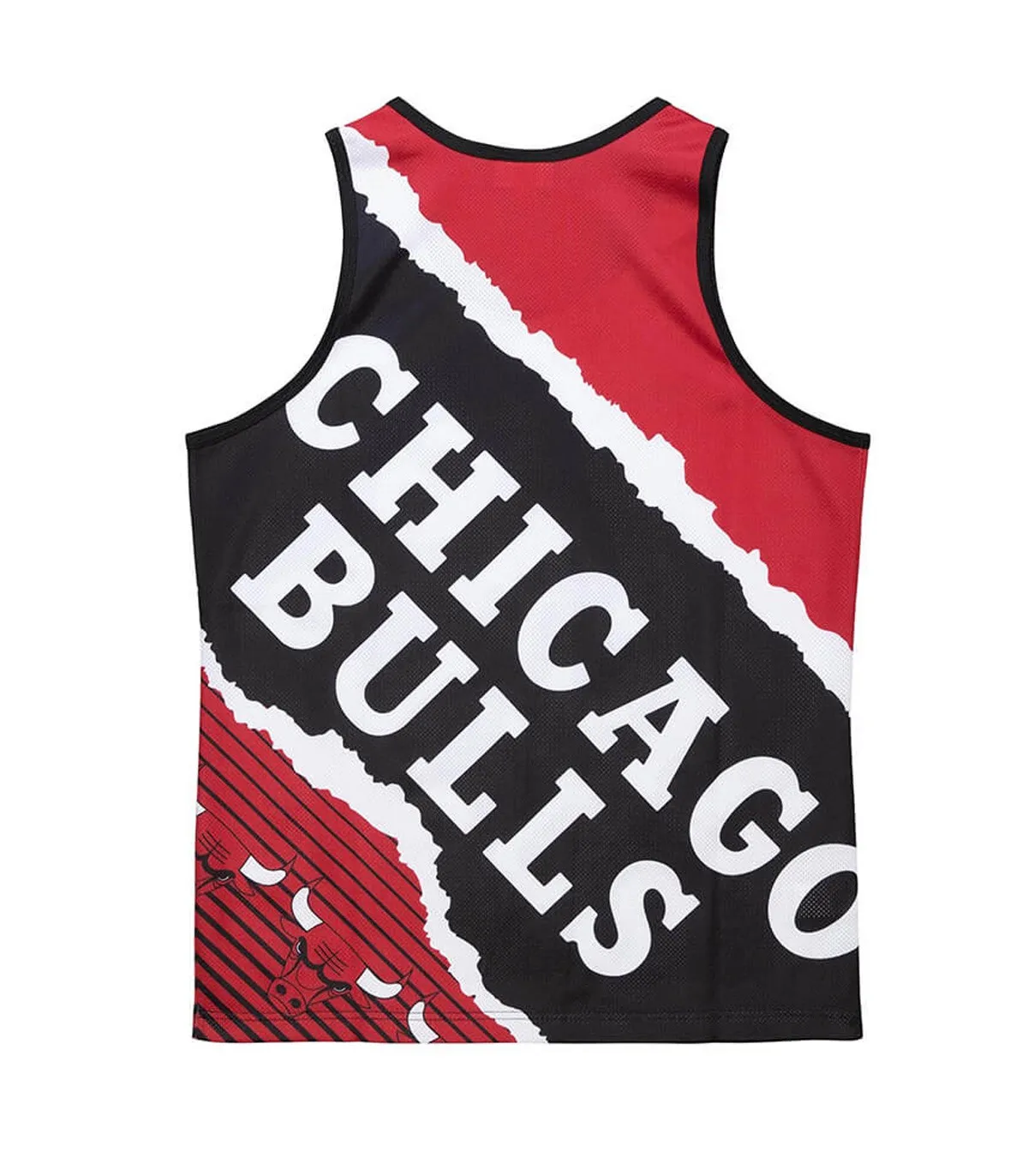MITCHELL & NESS  CAMISETA PARA HOMBRE ROJA  NBA JUMBOTRON TANK CHICAGO BULLS