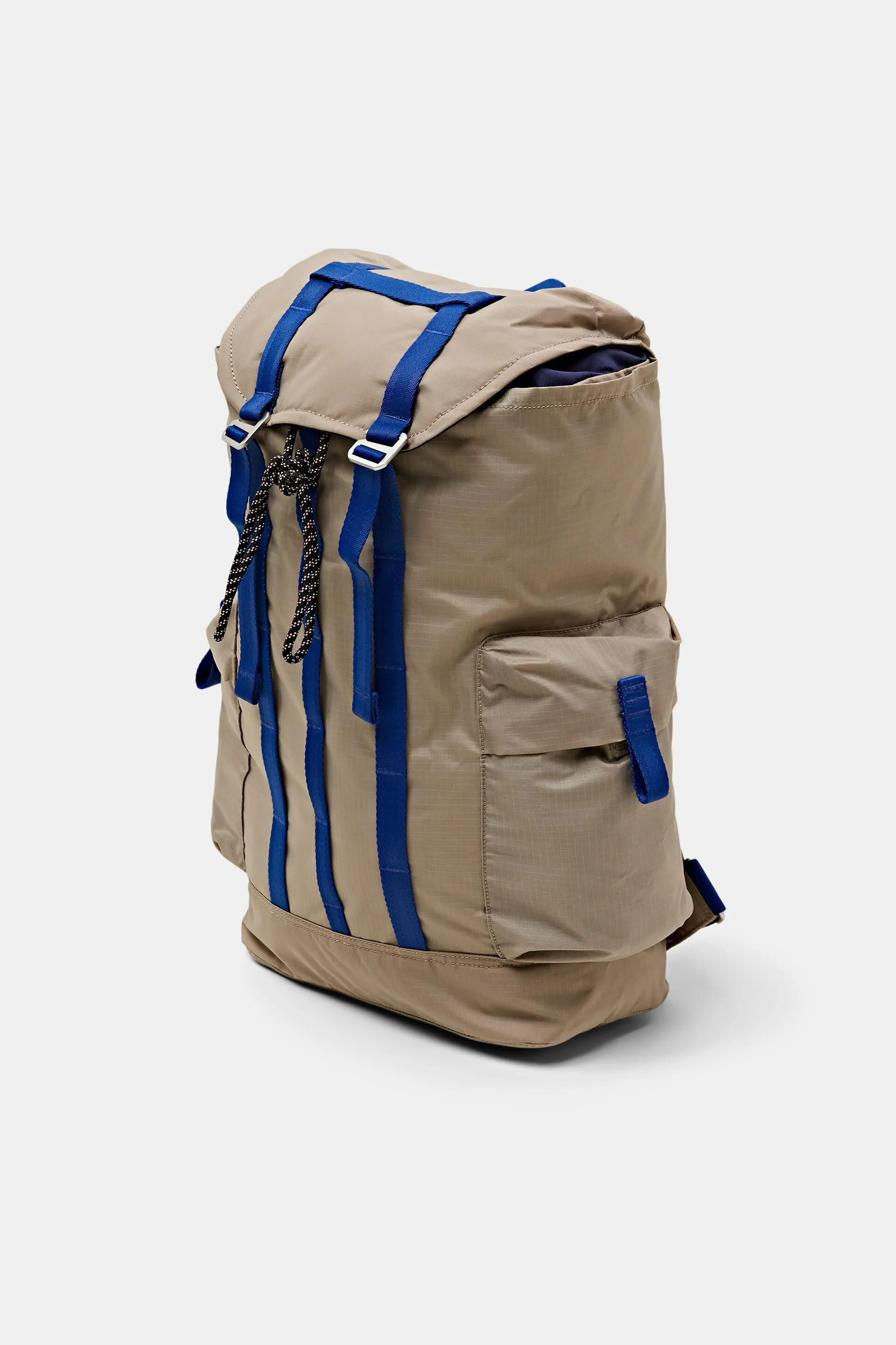 Mochila bicolor de tejido ripstop