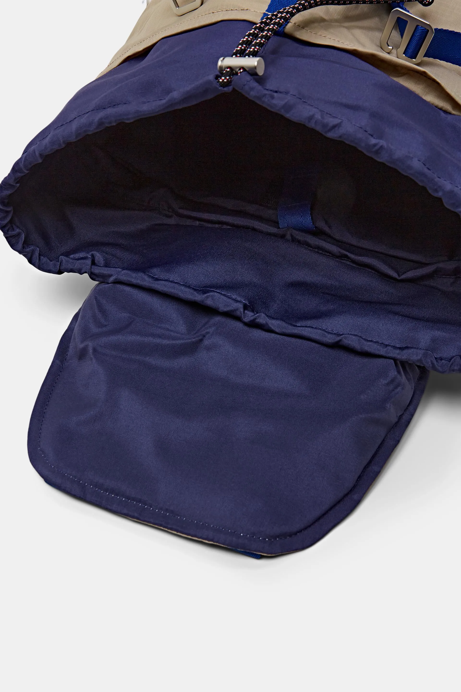 Mochila bicolor de tejido ripstop