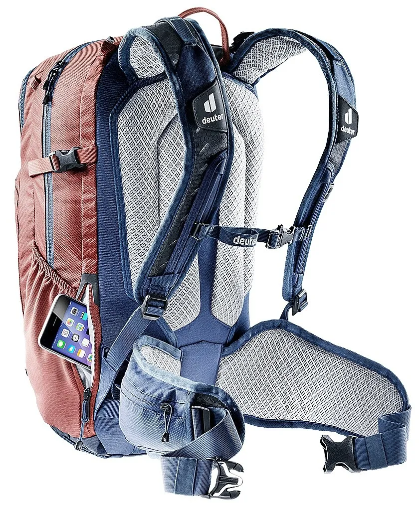 MOCHILA DEUTER ATTACK 20  REDWOOD/MARINE