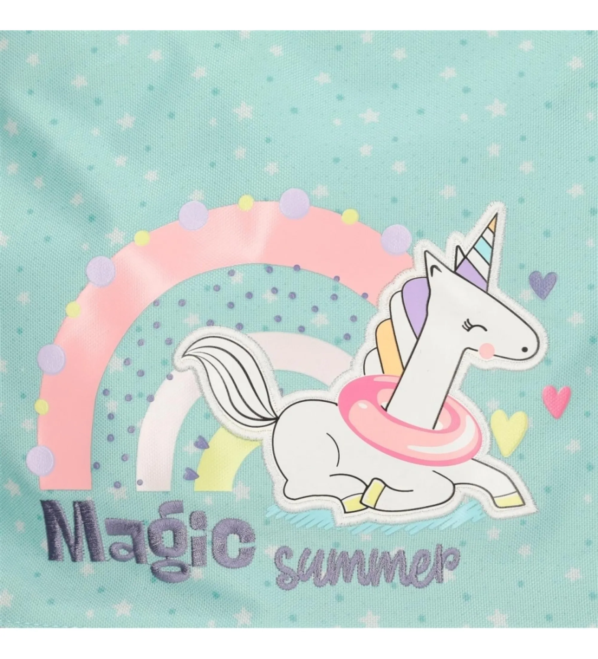 Mochila Enso Magic summer adaptable a carro multicolor