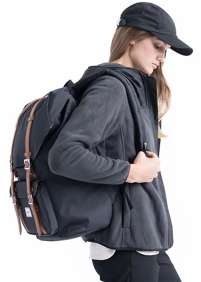 MOCHILA HERSCHEL LITTLE AMERICA  WOODLAND CAMO