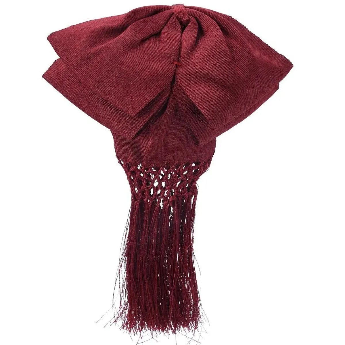 MOO CHARRO (CORBATIN) COLOR VINO LISO IMP72274