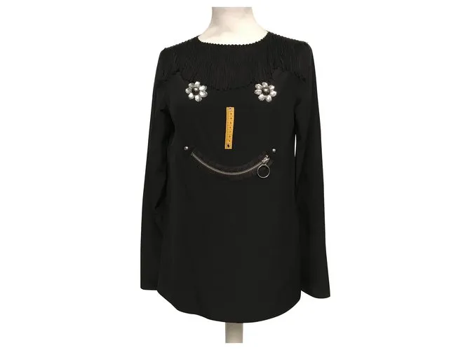 Moschino Cheap And Chic Tops Negro 
