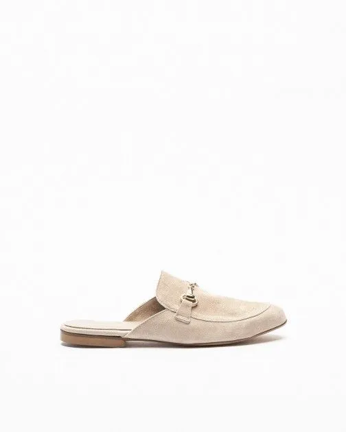 Mules PROF Cinzia Sabot gris pardo