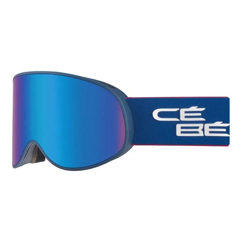Máscara Cébé Attraction (Azul Rojo Mate)