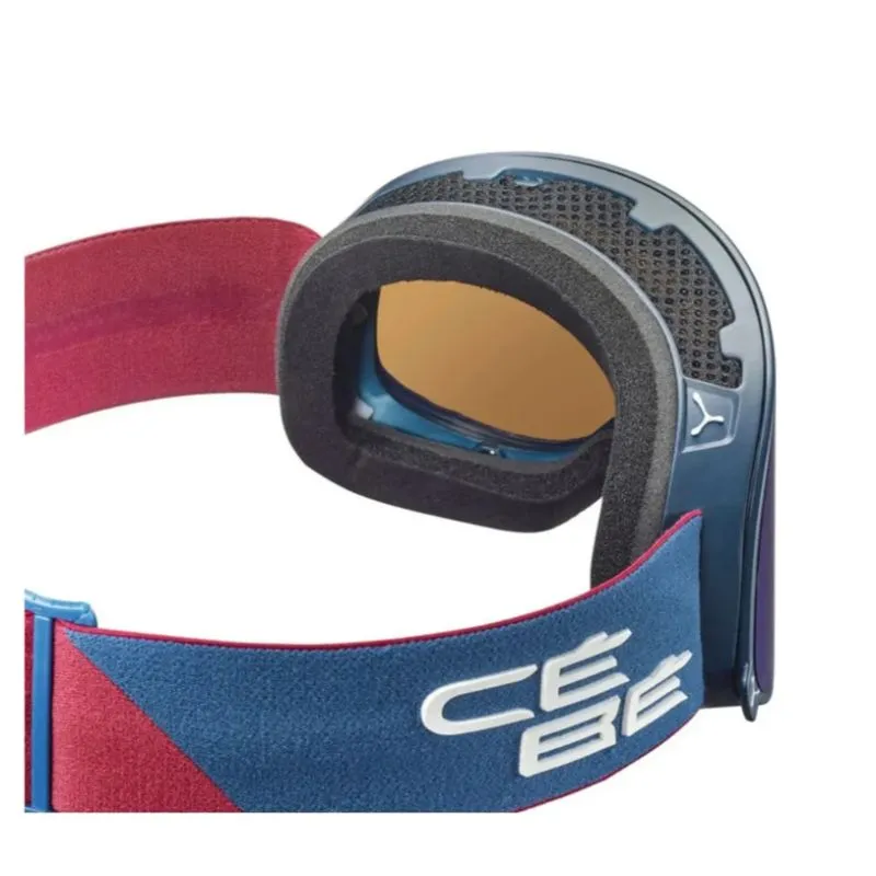 Máscara Cébé Attraction (Azul Rojo Mate)