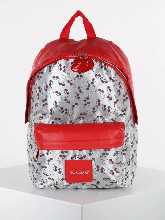 NAJOLEARI MOCHILA CON ESTAMPADOS