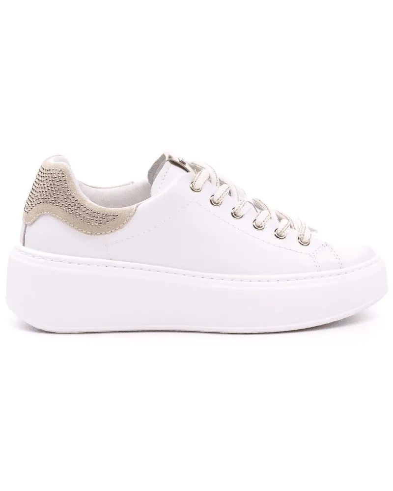 NERO GIARDINI  E306543D BIANCO  ESCARAMUZAS MUJER CUERO