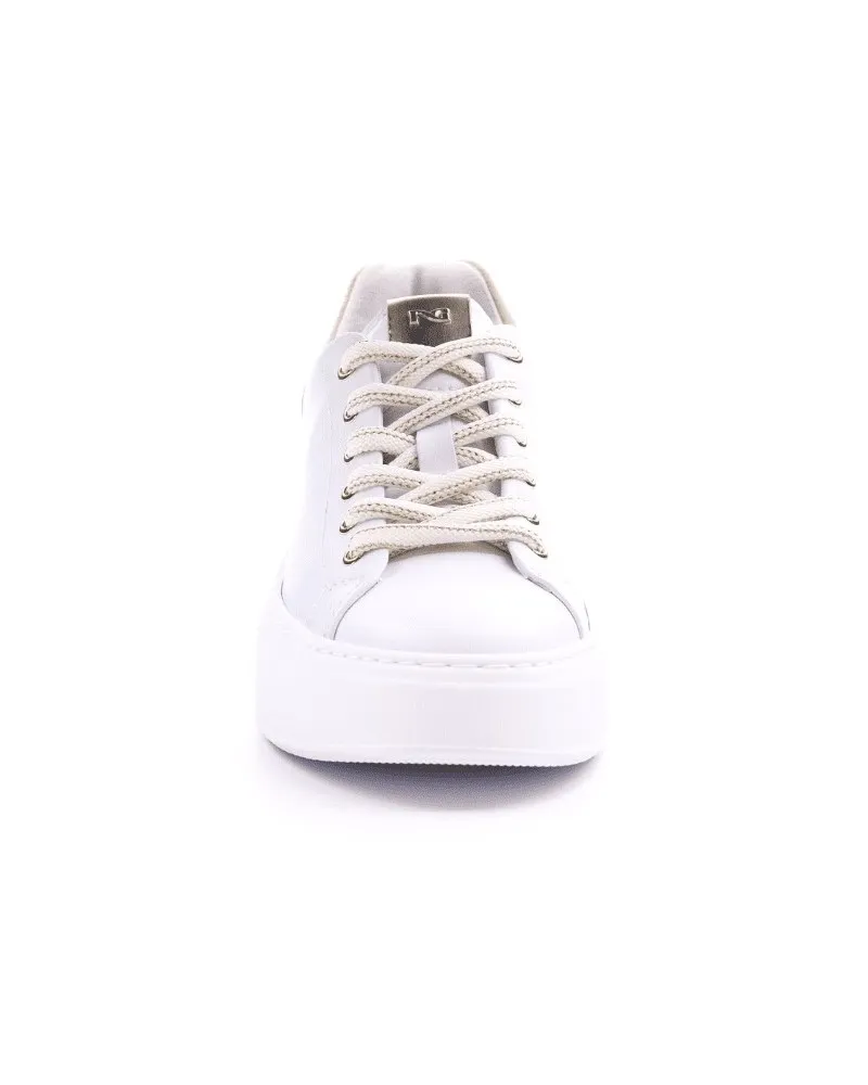NERO GIARDINI  E306543D BIANCO  ESCARAMUZAS MUJER CUERO