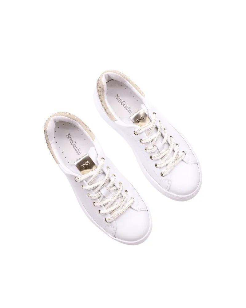 NERO GIARDINI  E306543D BIANCO  ESCARAMUZAS MUJER CUERO