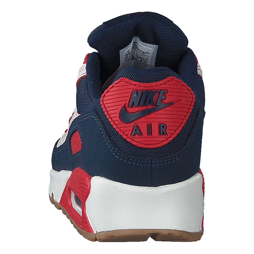 NIKE AIR MAX 90 PREMIUM SAIL/UNIVERSITY REDMIDNIGHT
