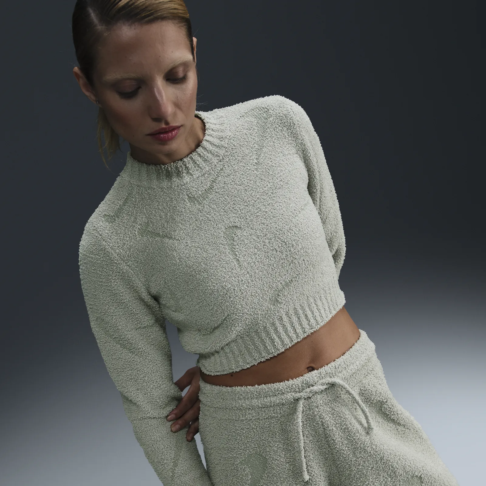 Nike Cozy Boucle Long Sleeve Top