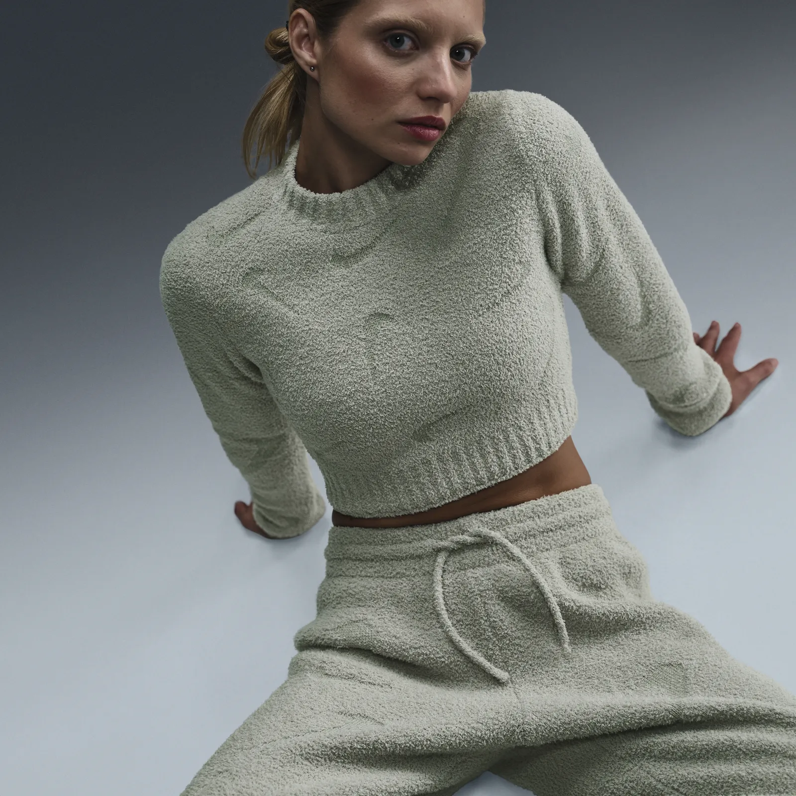 Nike Cozy Boucle Long Sleeve Top