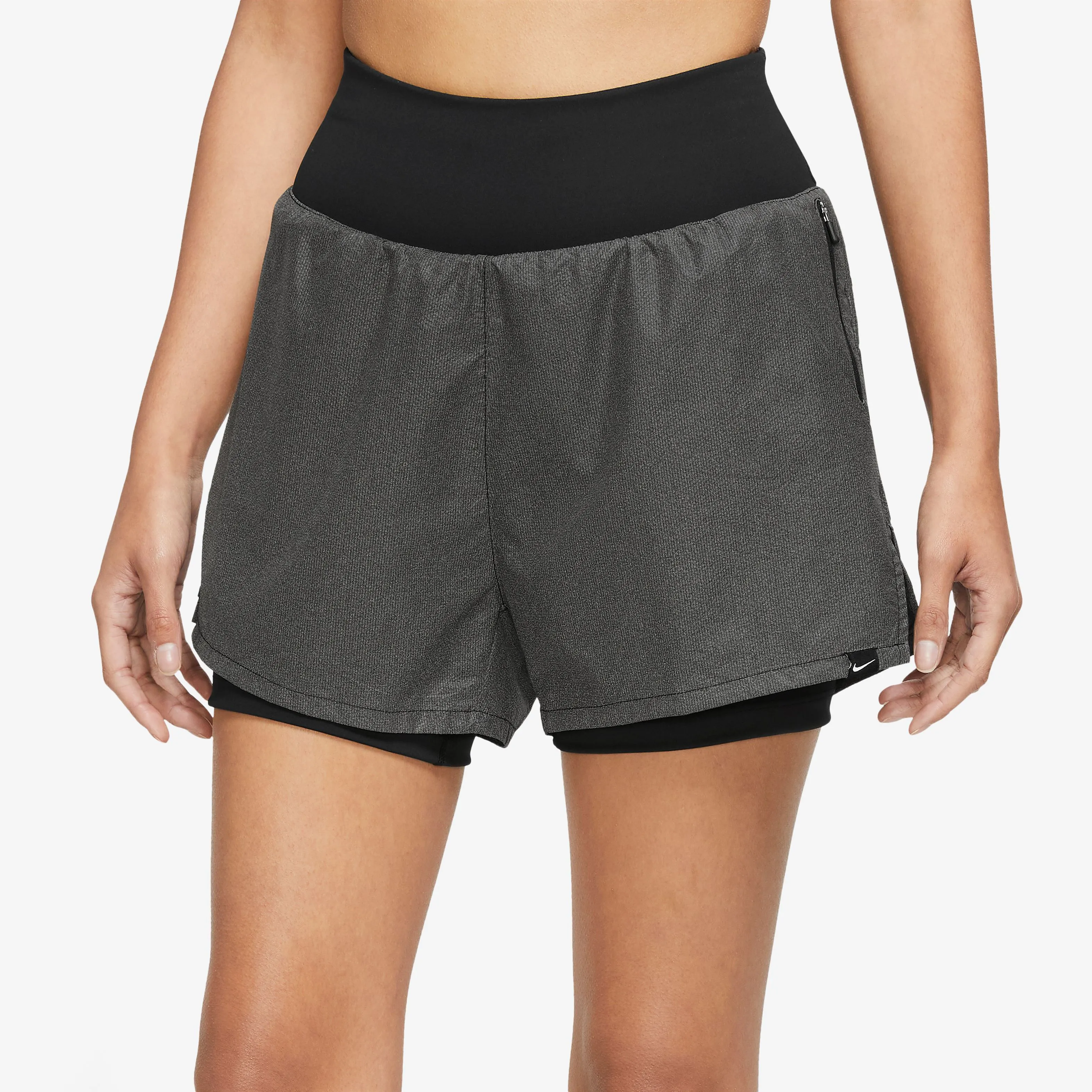 NIKE DRIFIT RUN DIVISION REFLECTIVE MIDRISE 3IN SHORTS MUJERES