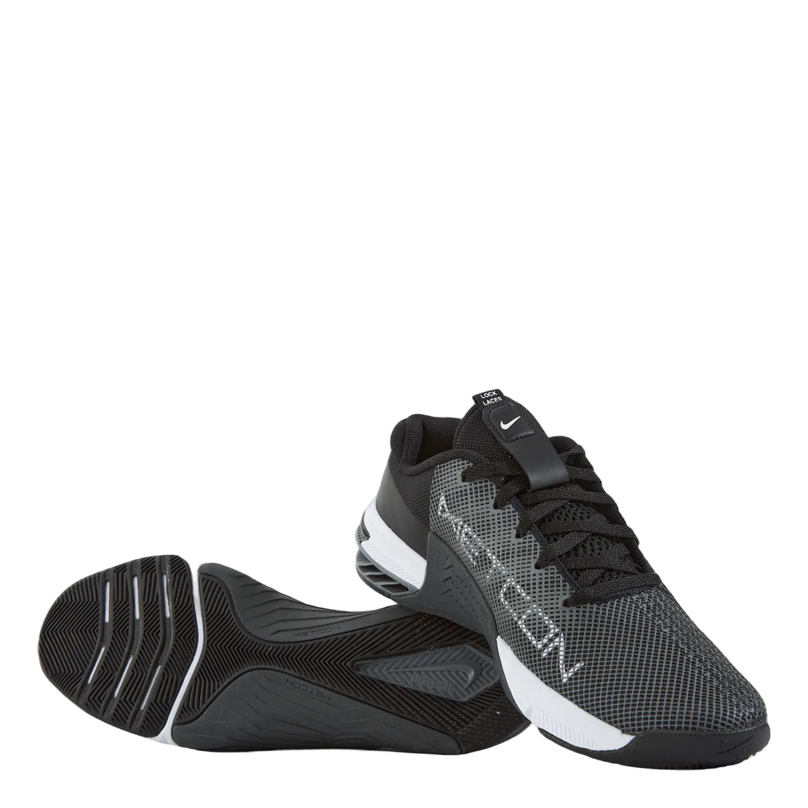 NIKE METCON 8 MEN'S TRAINING SHOES BLACK/WHITEDK SMOKE GREYSMOKE GREY