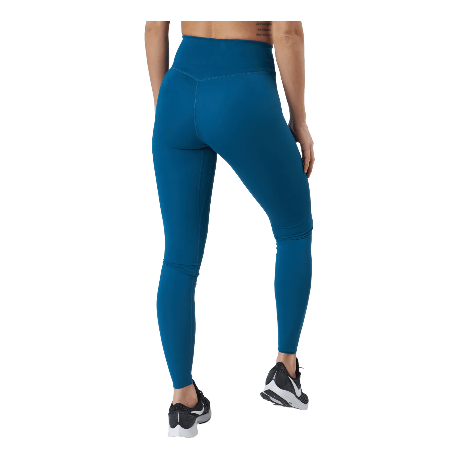 NIKE NIKE ONE LUXE WOMEN'S MIDRISE MARINA/CLEAR