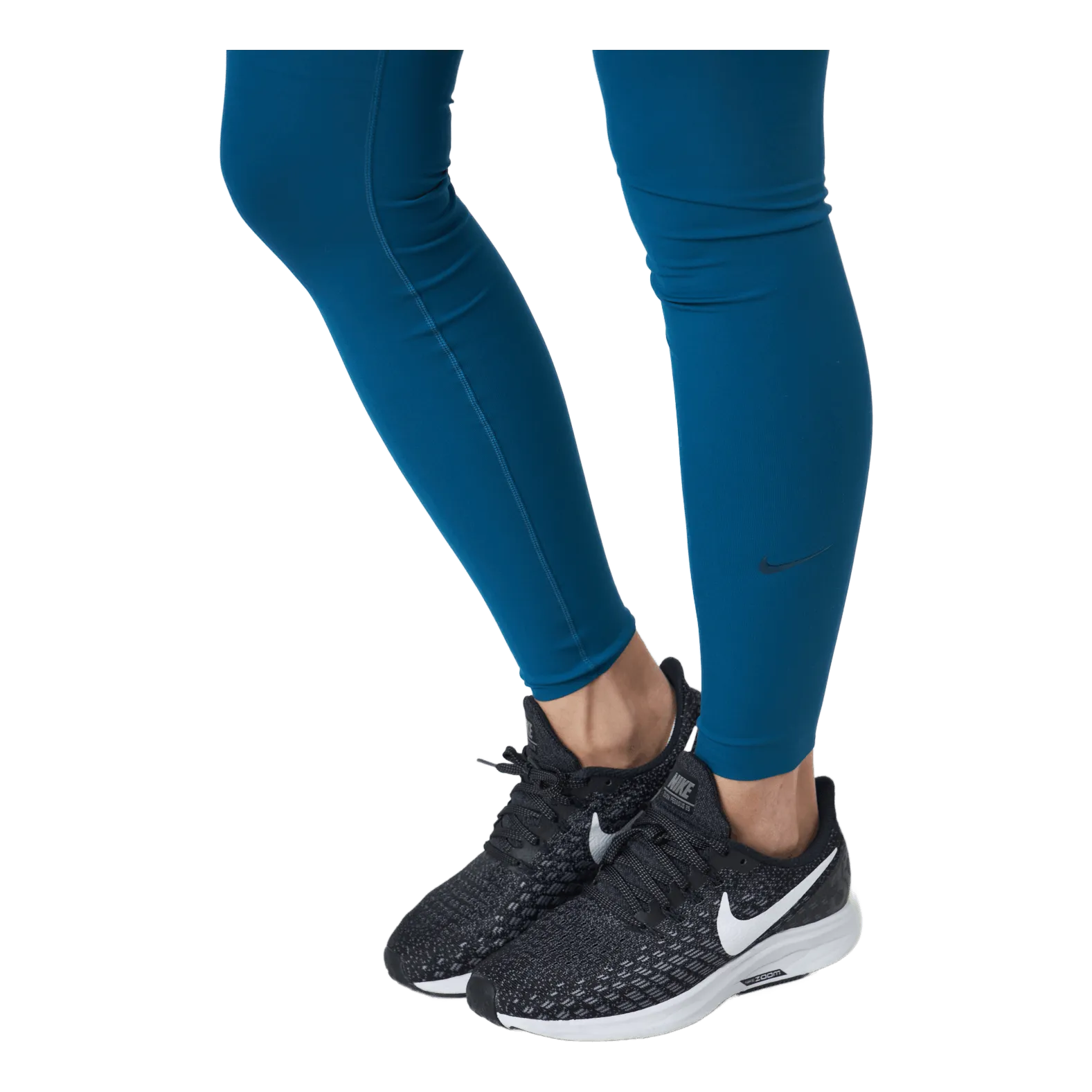 NIKE NIKE ONE LUXE WOMEN'S MIDRISE MARINA/CLEAR