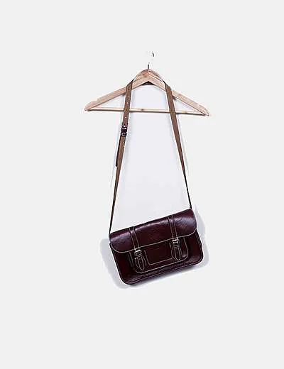 NoName Bolso satchel granate